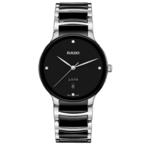 Rado Jubile Stainless Steel Black Silver